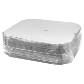 Caixa Branca para Pizza Oitavada N35 embalagem com 25 unidades