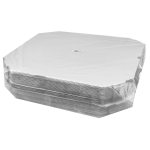 Caixa Branca para Pizza Oitavada N40 embalagem com 25 unidades