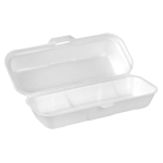 EMBALAGEM ISOPOR KING PACK (CH 04) PARA CACHORRO QUENTE COM 10 UNIDADES