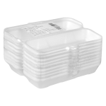 EMBALAGEM ISOPOR KING PACK (CH 04) PARA CACHORRO QUENTE COM 10 UNIDADES