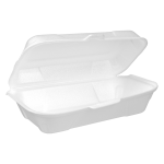 EMBALAGEM ISOPOR KING PACK (CH 05) PARA CACHORRO QUENTE COM 10 UNIDADES