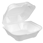 EMBALAGEM ISOPOR KING PACK HAMBURGUEIRA MÉDIA (CH 02) PARA X-SALADA OU LANCHE COM 20 UNIDADES