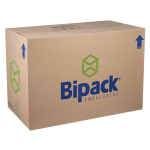 Embalagem BP-40 Bipack Média Branca fardo com 100 unidades 25x7cm