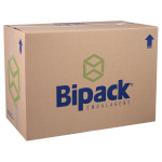 Embalagem BP32 Bipack Baixa Preta fardo com 100 unidades 21,5x6,5cm