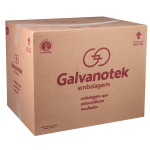 Embalagem G-251 Preta 500ml fardo com 200 unidades 19x5,5cm