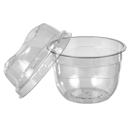 Embalagem G-670 Mousse Cristal 110ml fardo com 500 unidades 7,9x7cm