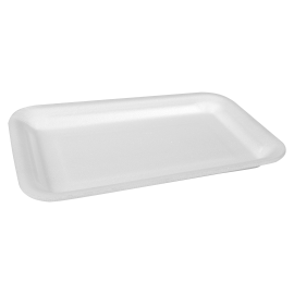 FR 02 Bandeja Fibraform Branca CRL 02 embalagem com 400 unidades 14,5x21x1,5cm