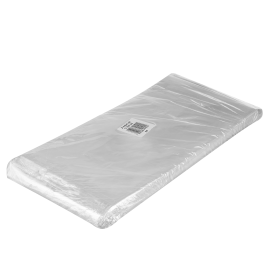 Saco PP 21x45cm 0,5mm com Sanfona embalagem com 500 unidades