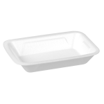 FF 05 Bandeja Fibraform Branca CF 52 embalagem com 400 unidades 11x16x3cm