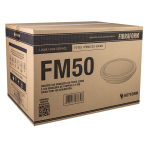 FM 50 Marmitex Fibraform 500ml PT 100 embalagem com 100 unidades