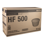 HF 500 Pote Térmico Fibraform Redondo 500ml embalagem com 400 unidades