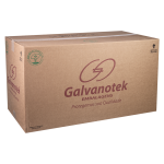 Embalagem GA-92 Articulada Cristal fardo com 200 unidades 19x17x5,5cm