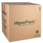 Embalagem H-78 Hiperpack Média Branca fardo com 40 unidades 46,5x38x12,3cm