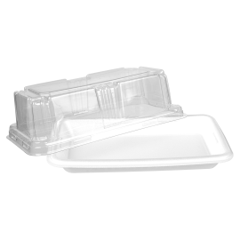 FF 06CT Bandeja Fibraform Baixa Branca CF 04 embalagem com 100 unidades