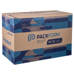 Embalagem PF-32 Alta Packform Premium Preta embalagem com 50 unidades 21,6x21,6x8,9cm
