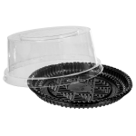 Embalagem PF-32 Alta Packform Premium Preta embalagem com 50 unidades 21,6x21,6x8,9cm