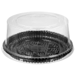 Embalagem PF-32 Alta Packform Premium Preta embalagem com 50 unidades 21,6x21,6x8,9cm