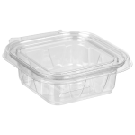 F-731 Pote Quadrado com Lacre 350ml embalagem com 100 unidades