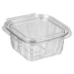 F-732 Pote Quadrado com Lacre 500ml embalagem com 100 unidades