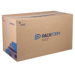 Embalagem PF-50 Média Packform Premium Preta embalagem com 50 unidades 26x26x9cm