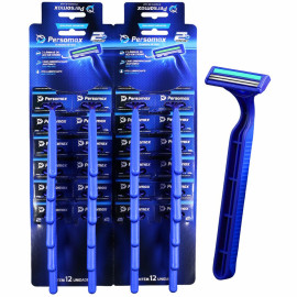 Aparelho de Barbear Persomax 2 Confort Azul com 2 unidades