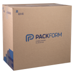 Embalagem PF-32 Média Packform Branca embalagem com 100 unidades 21,6x21,6x8,1cm
