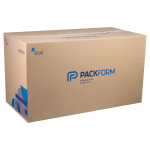 Embalagem PF-56 Média Packform Preta fardo com 50 unidades 28,6X28,6X9,2cm