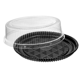 Embalagem PF-56 Baixa Packform Preta fardo com 50 unidades 28,6x28,6x7,8cm