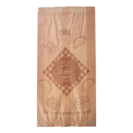 SACO DE PAPEL KRAFT KING PACK 15KG