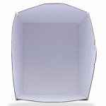 MARMITA BOMPACK ECO KRAFT/BRANCA 650ML COM 100 UNIDADES