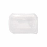 POTE RETANGULAR 750ML BOMPACK COM TAMPA COM 24 UNIDADES